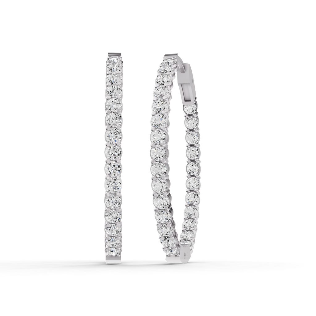 Inside Out Hoop Earrings