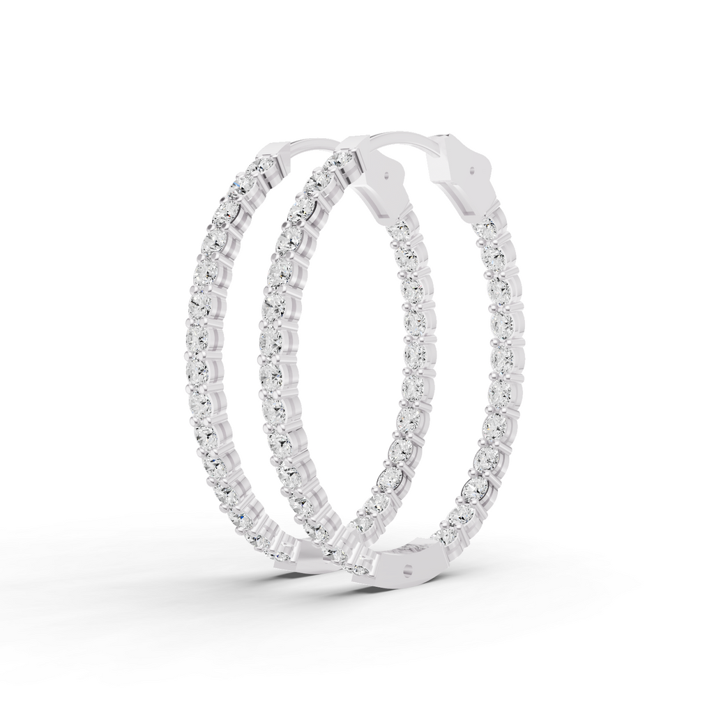 Inside Out Hoop Earrings