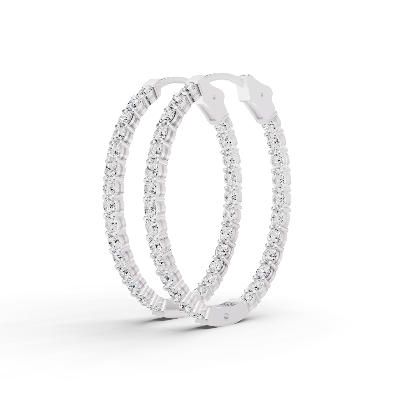 Inside Out Hoop Earrings