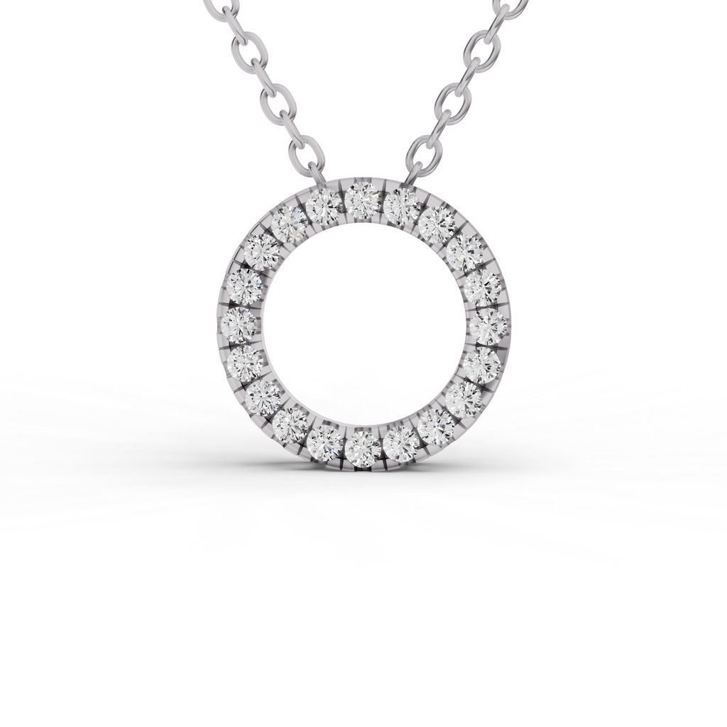 Circle Pendant Necklace