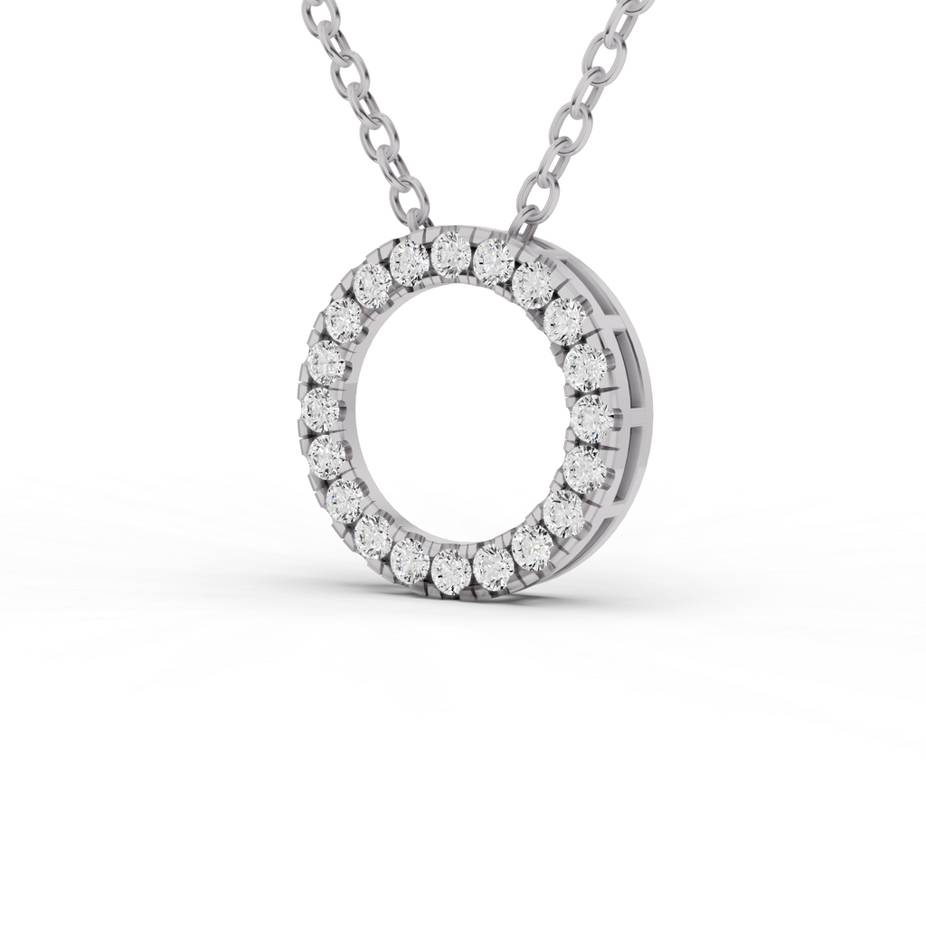 Circle Pendant Necklace