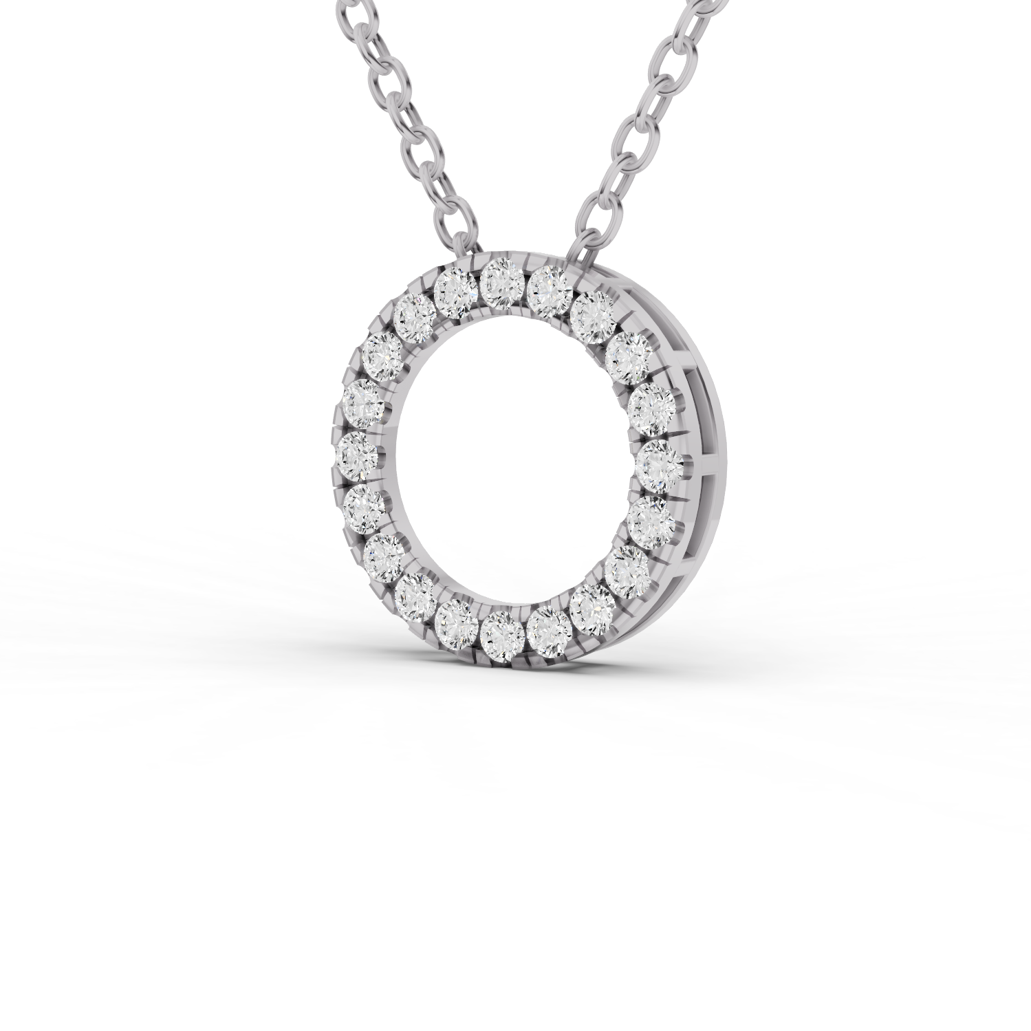 Circle Pendant Necklace